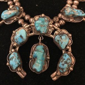 Navajo Squash Blossom Necklace